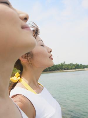 快適なフェリーの旅で小豆島観光へ